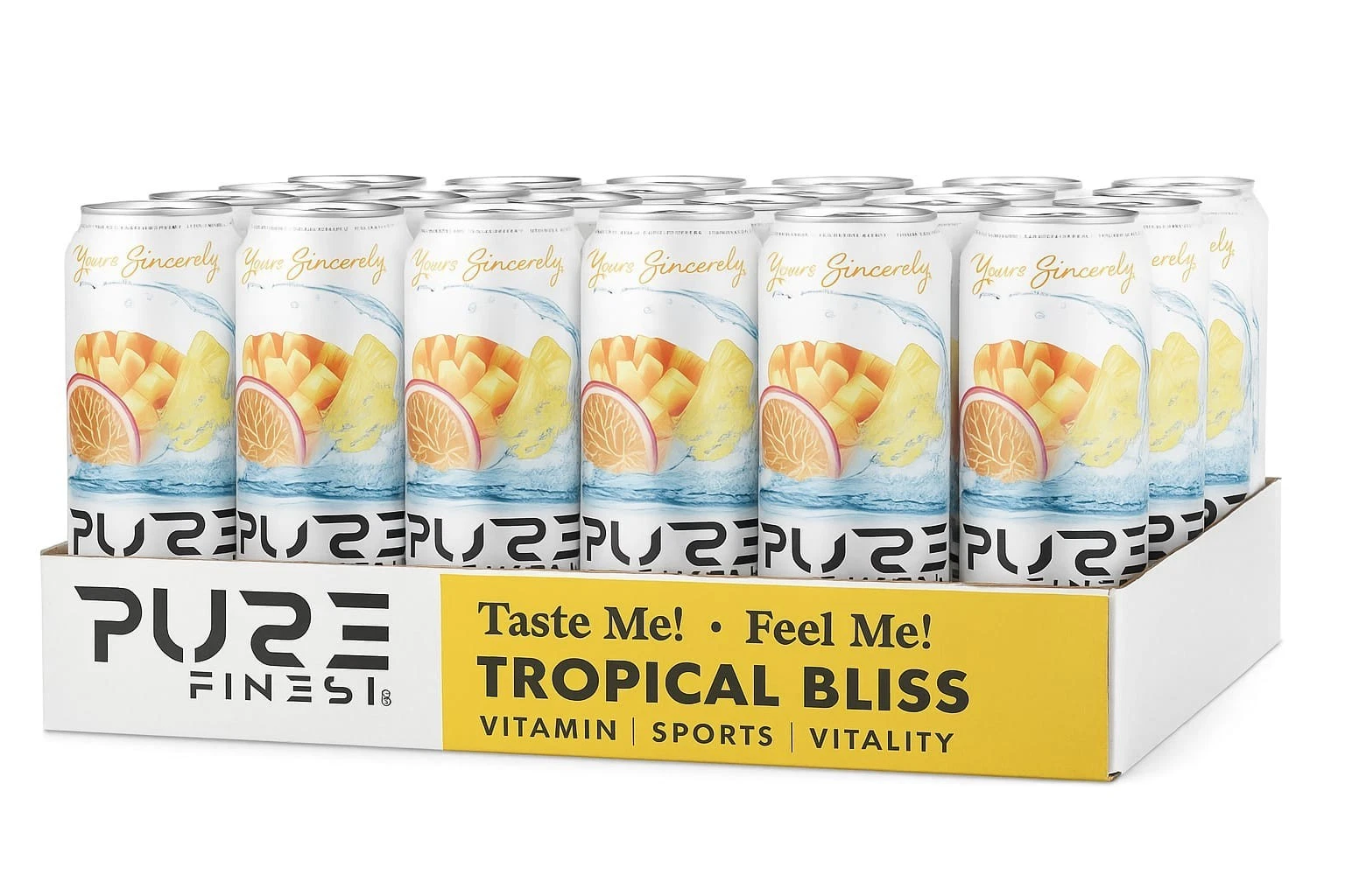 PureFinest Tropical Bliss, case of 24 cans